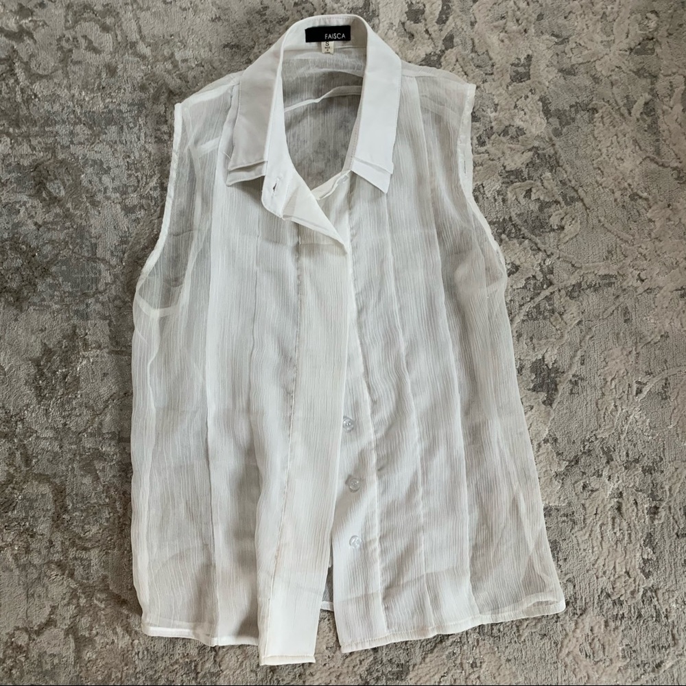 Faisca See through Top